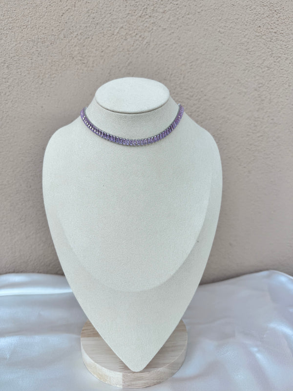 COLLANA CHOKER STRASS