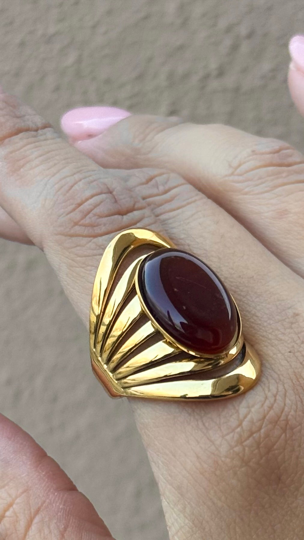 ANELLO IN ACCIAIO(regolabile)