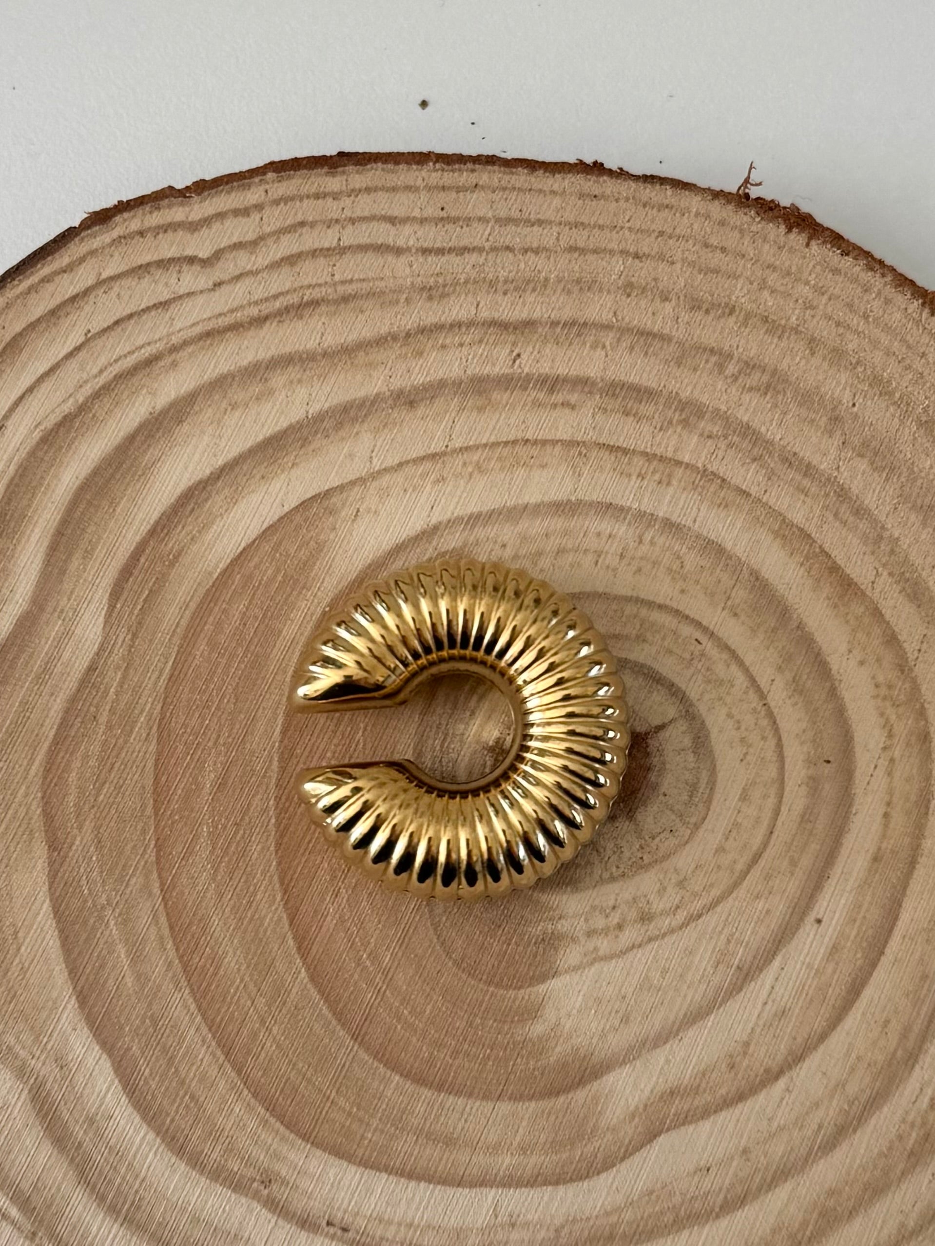 EAR-CUFF IN ACCIAIO BIG