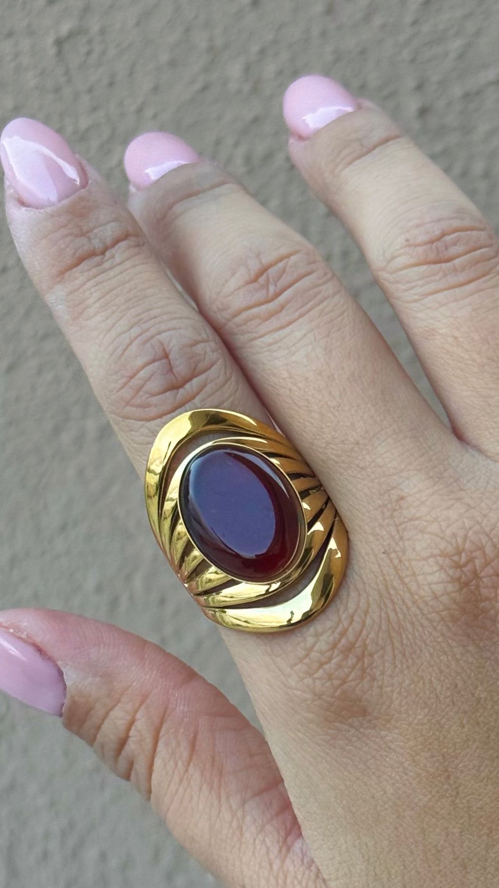 ANELLO IN ACCIAIO(regolabile)
