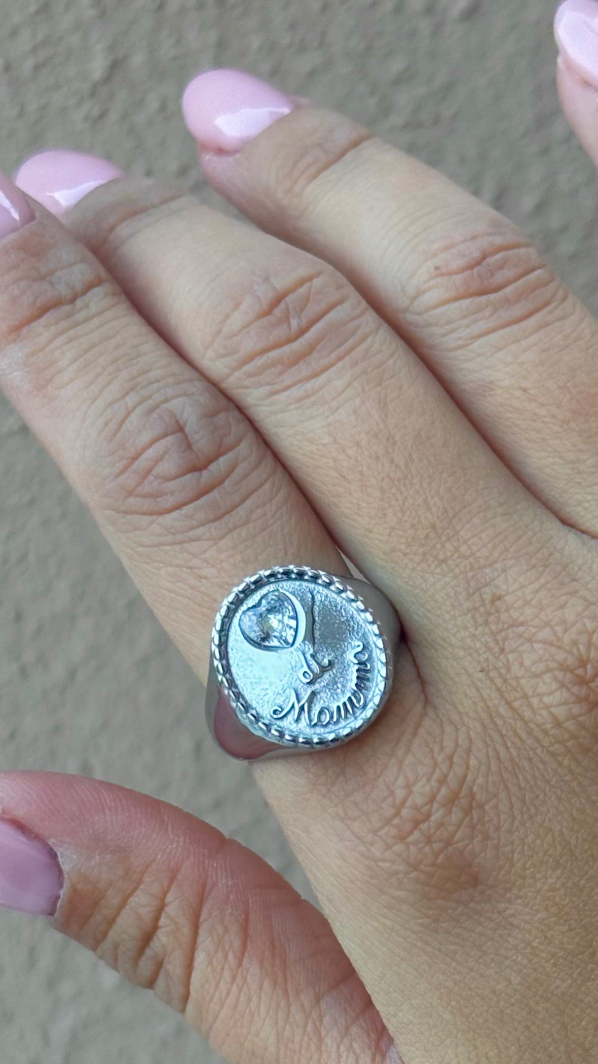 ANELLO IN ACCIAIO(regolabile)