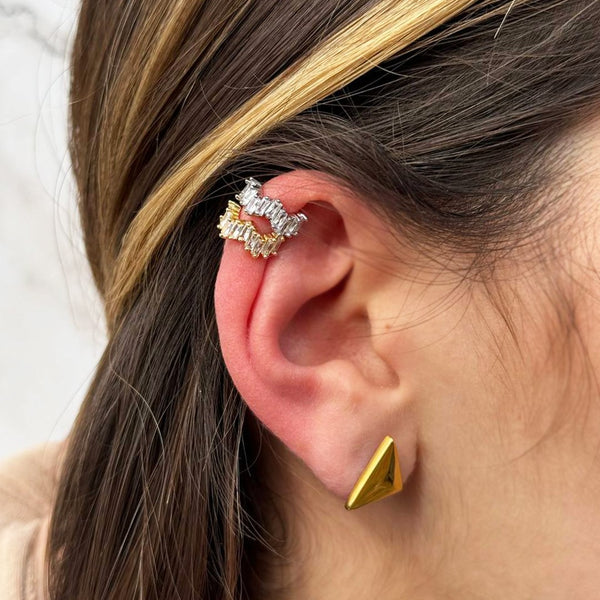 EAR-CUFF CORONCINA STRASS